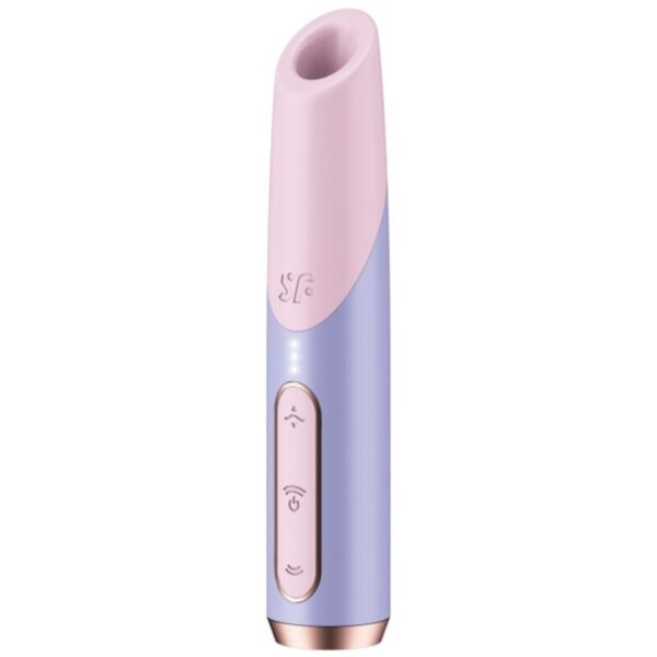 Vigoroso SATISFYER - ESTIMULADOR DE CLITÓRIS BOLD KISS WAVE ROSA / VIOLETA