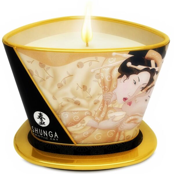 vVigoroso SHUNGA - MINI CARESS BY CANDELIGHT VANILLA MASSAGE VELA 170 ML