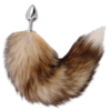 vVigoroso DARKNESS - TAIL BUTT PLUG SILVER