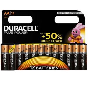 vVigoroso DURACELL - BATERIA PLUS POWER AA LR6 12UNIDADES
