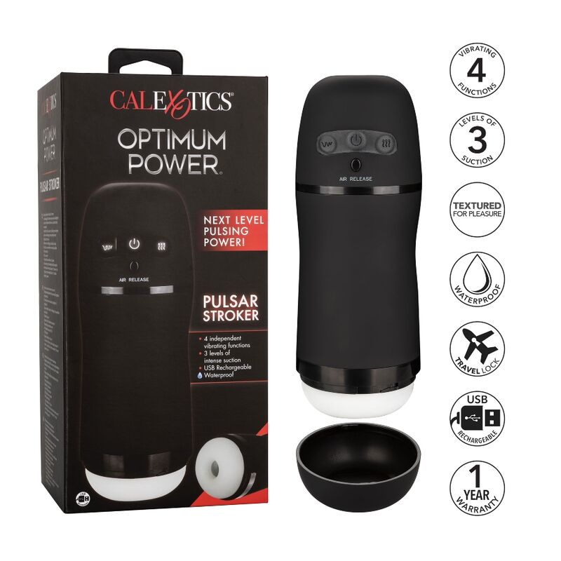 CALEXOTICS - FUNÕES DE VIBRAO E SUCO DO OPTIMUM POWER STROKER - Image 2