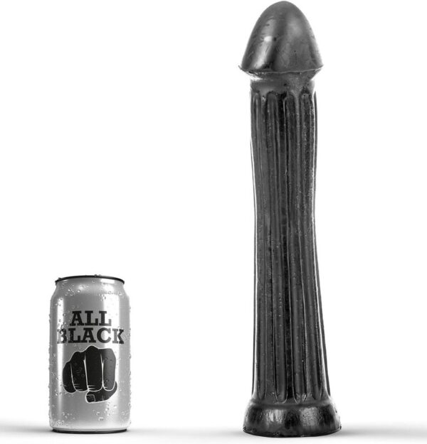 vVigoroso ALL BLACK - PLUG DILDO 31 CM