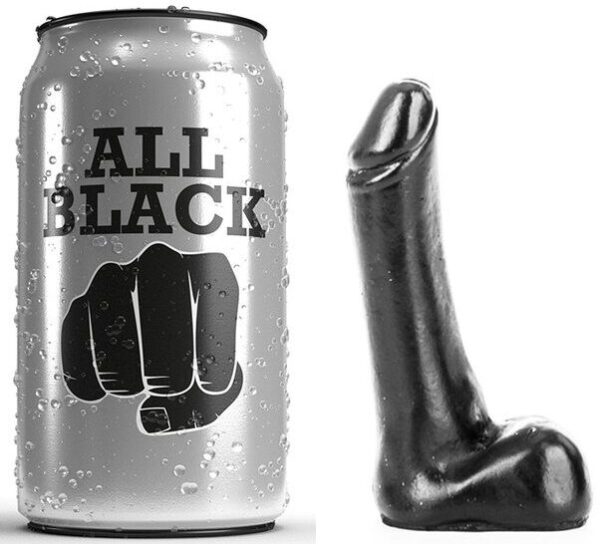 Vigoroso ALL BLACK - DILDO 9 CM