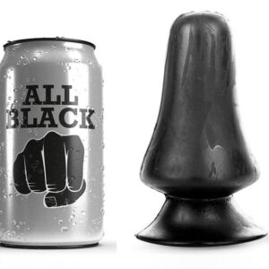 vVigoroso ALL BLACK - PLUG ANAL 12 CM