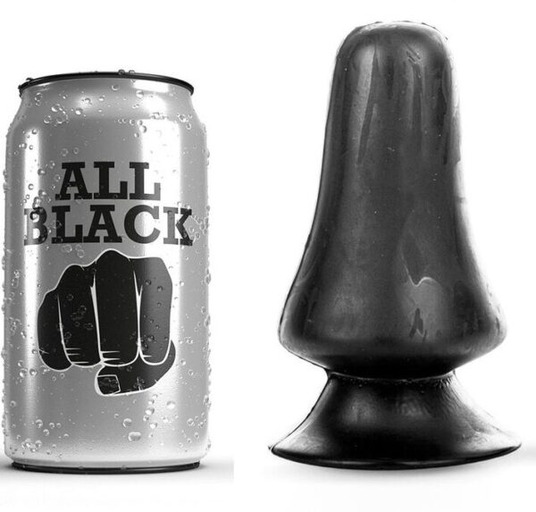 vVigoroso ALL BLACK - PLUG ANAL 12 CM