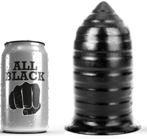 vVigoroso ALL BLACK - PLUG ANAL 16 CM