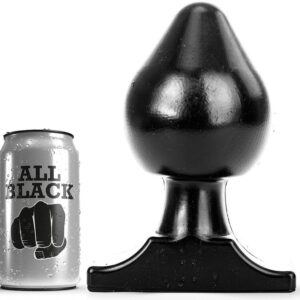 vVigoroso ALL BLACK - PLUG ANAL 19 CM