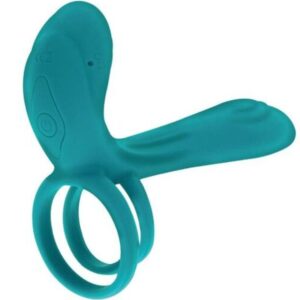 Vigoroso XOCOON - ANEL VIBRADOR PARA CASAIS VERDE