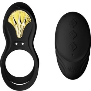 Vigoroso ZALO - ANEL VIBRANTE PARA CASAIS BAYEK PRETO