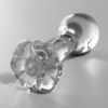 NEBULA SERIES BY IBIZA - MODELO 2 ANAL PLUG VIDRO BOROSILICADO TRANSPARENTE 11 CM -O- 3.5 CM - Image 2