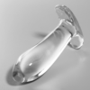 NEBULA SERIES BY IBIZA - MODELO 5 ANAL PLUG VIDRO BOROSILICADO TRANSPARENTE 12.5 CM -O- 3.5 CM - Image 2
