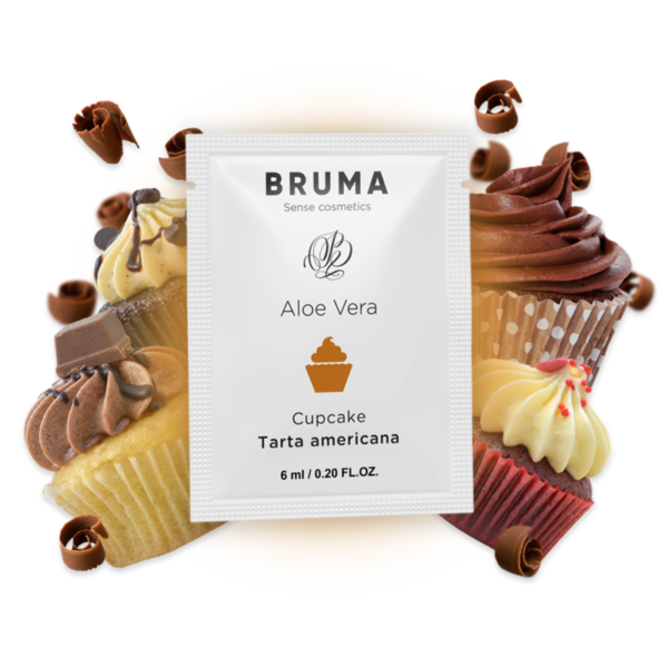 vVigoroso BRUMA - GEL DESLIZANTE DE ALOE VERA SABOR CUPCAKE 6 ML