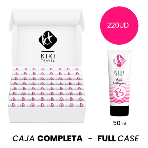 vVigoroso MOQ 220 - KIKÍ TRAVEL LUBRIFICANTE À BASE DE ÁGUA SABOR FRUTAS TROPICAIS - 50 ML