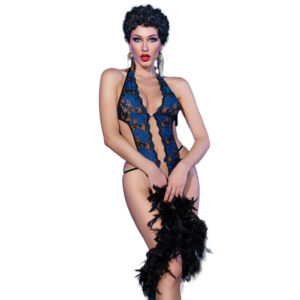 vVigoroso CHILIROSE - BODY CROTCHLESS CR 4479 AZUL S/M