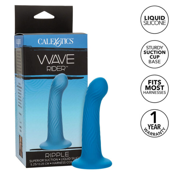 Vigoroso CALEXOTICS - WAVE RIDER RIPPLE PLUG ANAL AZUL