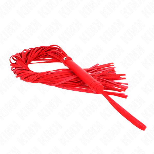vVigoroso KINK - CHICOTE PVC MACIO VERMELHO 70 CM