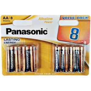vVigoroso PANASONIC - BATERIA ALCALINA BRONZE AA LR6 BLISTER*8