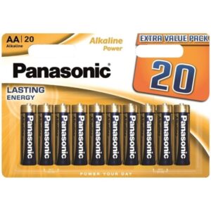 vVigoroso PANASONIC - BATERIA ALCALINA BRONZE AA LR6 BLISTER*20