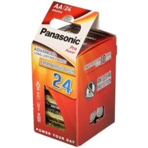 vVigoroso PANASONIC - PILHA AA ALCALINAS PRO POWER LR6 PACOTE*24