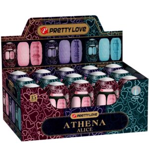 Vigoroso PRETTY LOVE - ATHENA ALICE PACK 15 MASTURBADORES MASCULINOS VARIOS