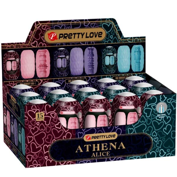 Vigoroso PRETTY LOVE - ATHENA ALICE PACK 15 MASTURBADORES MASCULINOS VARIOS