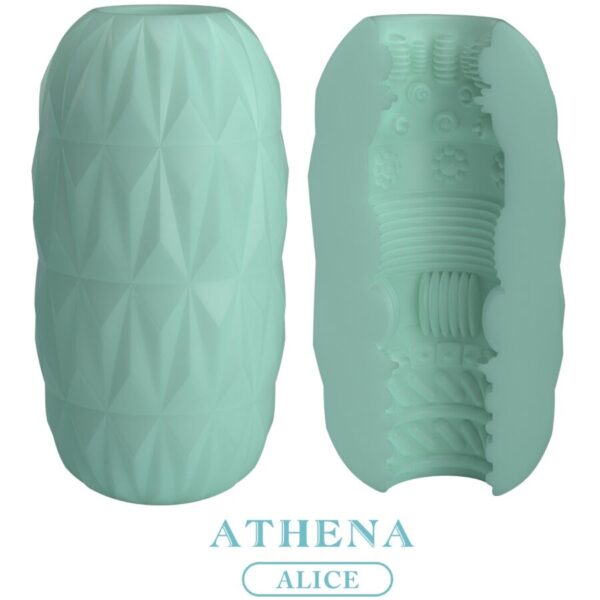 Vigoroso PPRETTY LOVE - MASTURBADOR MASCULINO ATHENA ALICE TURQUESA