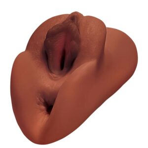 Vigoroso PDX PLUS - PERFECT PUSSY DOUBLE STROKER VAGINA E NUS MASTURBADOR MARROM