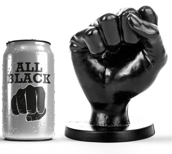 Vigoroso ALL BLACK - PUNHO ANAL 14 CM