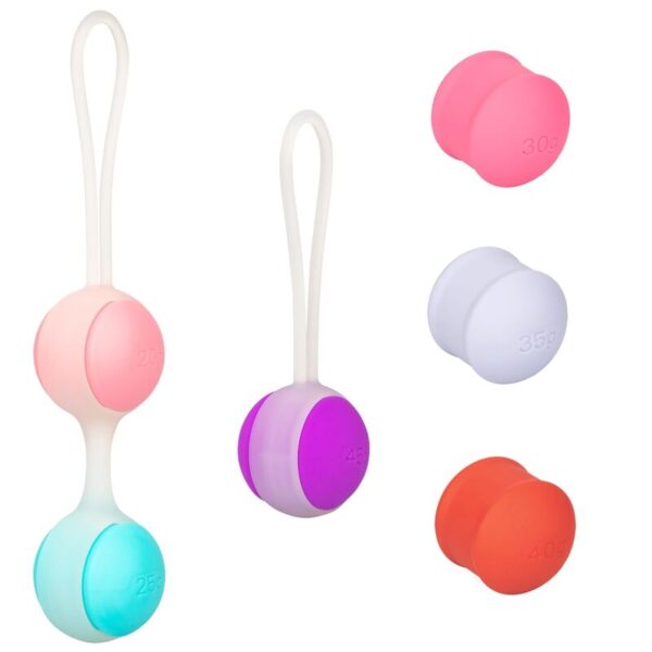 Vigoroso CALEXOTICS - SHE-OLOGY CONJUNTO BOLAS KEGEL INTERCAMBIVEIS