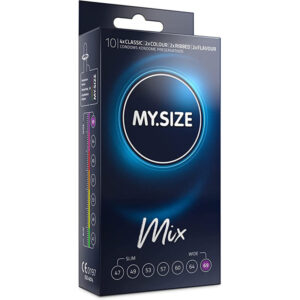 Vigoroso - MY SIZE - MIX PRESERVATIVOS 69 MM 10 UNIDADES