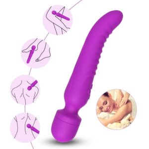 Vigoroso ARMONY - MASSAGER MISSION E VIBRADOR EFEITO DE CALOR ROXO