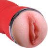 ARMONY - MASTURBADOR DUPLO VAGINA E BOCA VERMELHA - Image 3