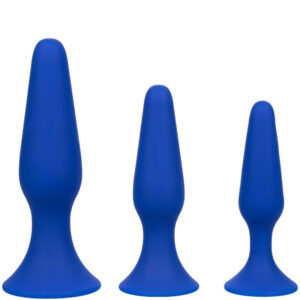 Vigoroso CALEXOTICS - ADMIRAL KIT 3 PLUG ANAL AZUL