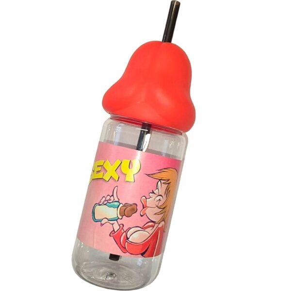 vVigoroso DIABLO PICANTE - MAME EM FORMA DE PÊNIS 360 ML VERMELHO