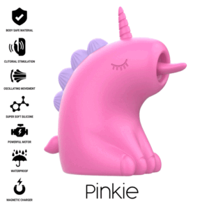Vigoroso INTENSE - PINKIE ESTIMULADOR UNICÓRNIO FÚCSIA
