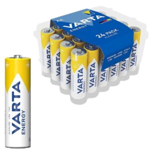 vVigoroso VARTA - PILHA ALCALINA ENERGÉTICA AA LR6 PACK*24 PILHAS