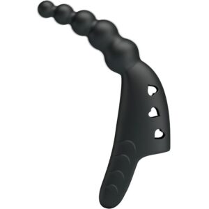 Vigoroso PRETTY LOVE - VIBRADOR DE DEDO JORDIN 10 VIBRAÇÕES PRETO