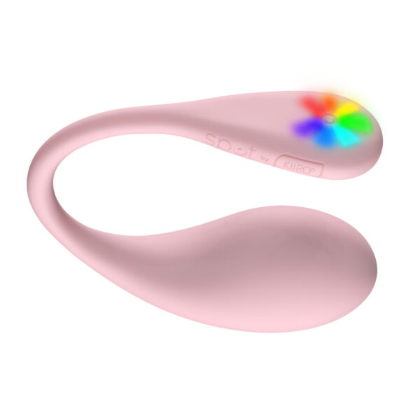 Vigoroso KIIROO - VIBRADOR EM FORMA DE U SPOT KISS ME ROSA