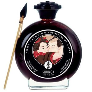 vVigoroso SHUNGA - PINTURA CORPORAL DE CHOCOLATE