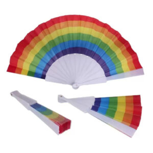 vVigoroso PRIDE - VENTILADOR DE TECIDO BANDEIRA LGBT