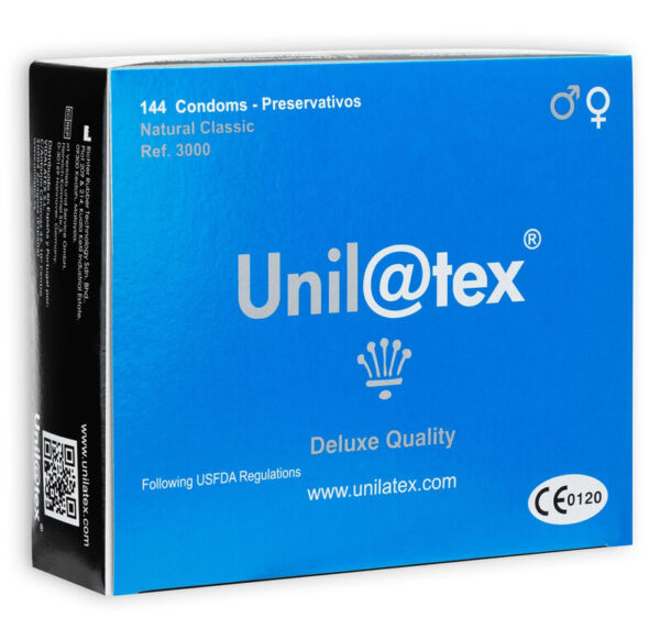 Vigoroso - UNILATEX - PRESERVATIVOS NATURAIS 144 UNIDADES
