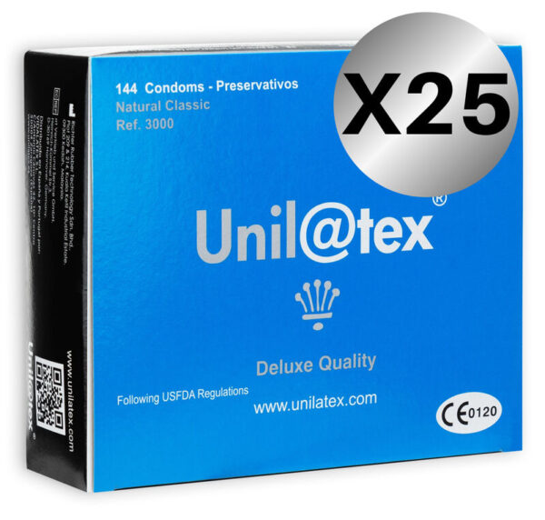Vigoroso - UNILATEX - CONSERVANTES NATURAIS PACK 25 X 144 UNIDADES