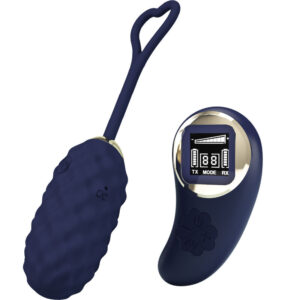 Vigoroso PRETTY LOVE - OVO VIBRATÓRIO DE CONTROLE REMOTO VIVIAN BLUE