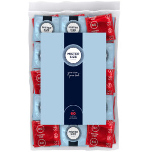 Vigoroso - MISTER SIZE - PRESERVATIVO TAMANHO XL 60 MM (100 UNIDADES)
