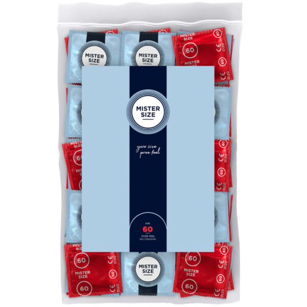 Vigoroso - MISTER SIZE - PRESERVATIVO TAMANHO XL 60 MM (100 UNIDADES)