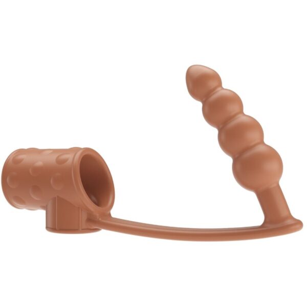 Vigoroso PRETTY LOVE - MANGA PARA PÊNIS COM PLUG ANAL NATURAL