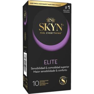 Vigoroso - SKYN - PRESERVATIVOS ELITE ULTRA-FINOS 10 UNIDADES