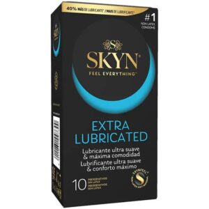 Vigoroso - SKYN - PRESERVATIVO EXTRA LUBRIFICADO 10 UNIDADES