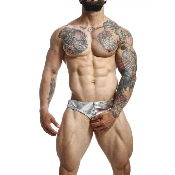 vVigoroso MOB - ANEL PENIANO DNGEON JOCKSTRAP PRATA TAMANHO ÚNICO