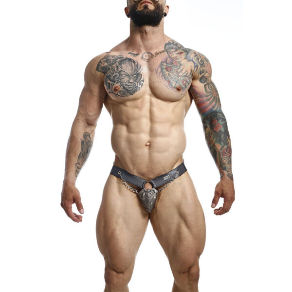 vVigoroso MOB - DNGEON SNAP JOCKSTRAP CINZA TAMANHO ÚNICO